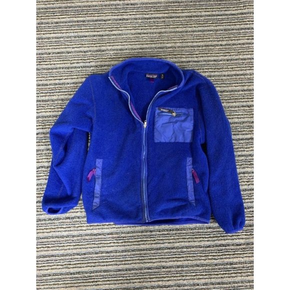 Patagonia Jackets & Blazers - Vintage Patagonia Synchilla Blue Jacket Full Zip